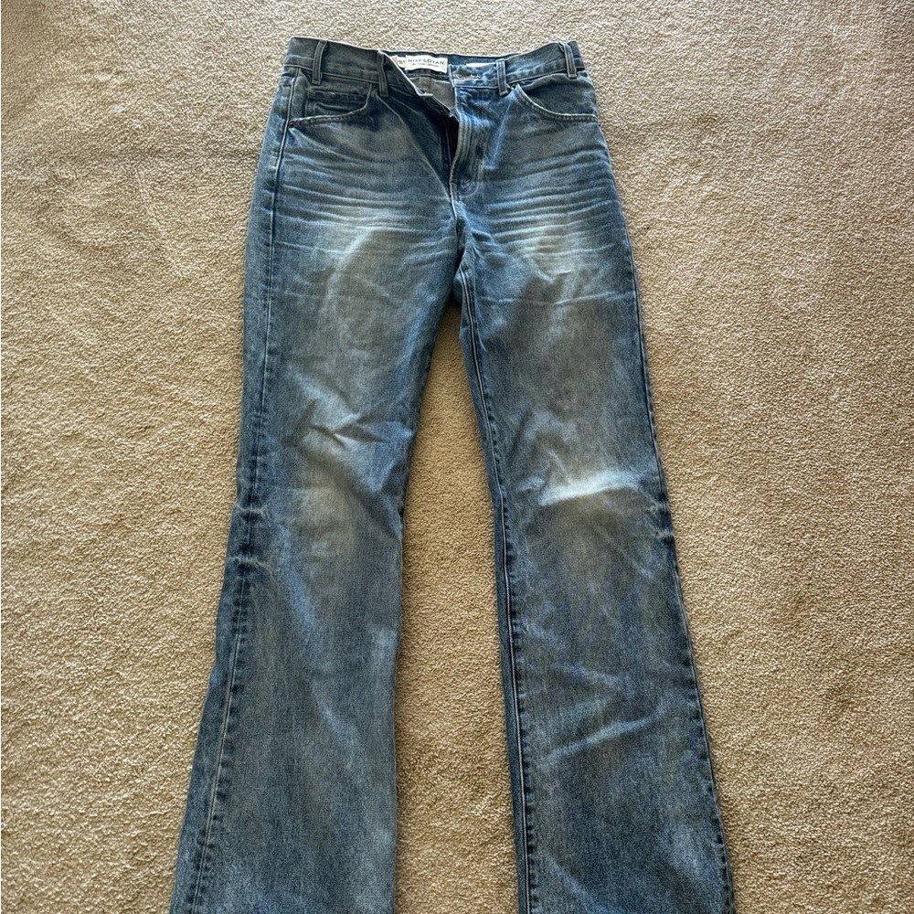 Nili Lotan Blue Straight Leg Jeans Joan